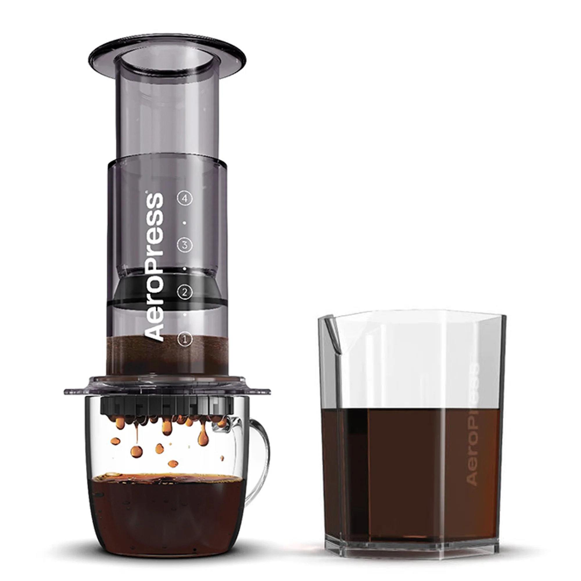 AeroPress Clear Coffee Maker & Carafe Bundle - Image 9