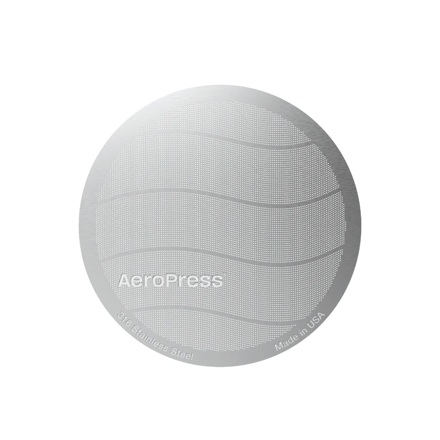 AeroPress Clear Coffee Maker & Stainless Steel Filter Bundle - Image 4