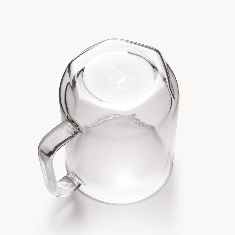 AeroPress Double Wall Glass Coffee Mug - 2 Pack - Image 4