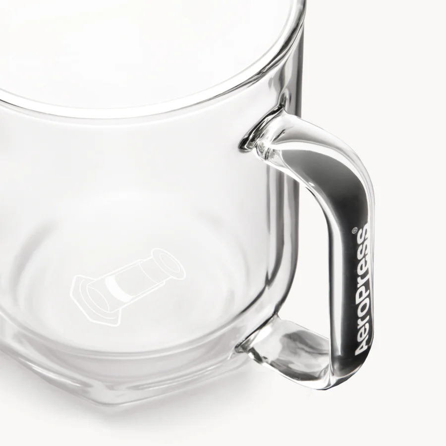 AeroPress Double Wall Glass Coffee Mug - 2 Pack - Image 6