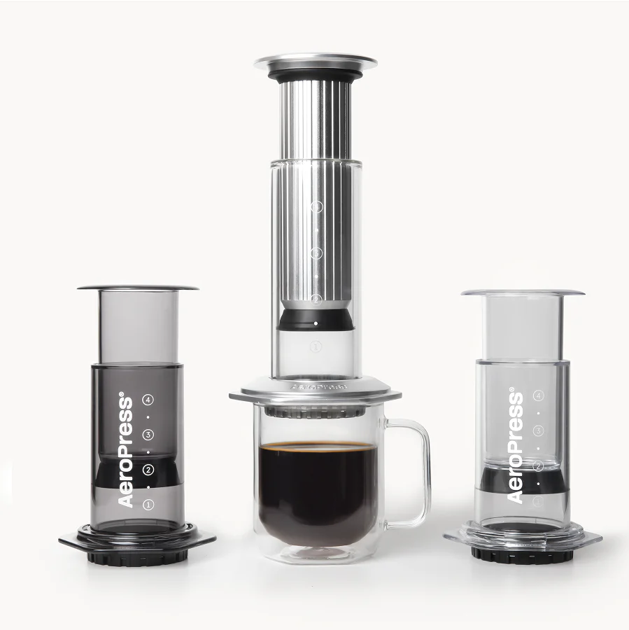 AeroPress Double Wall Glass Coffee Mug - 2 Pack - Image 8
