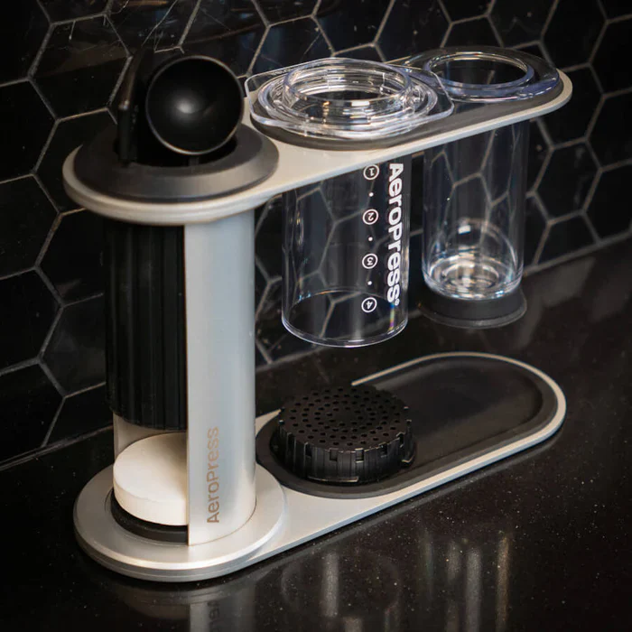 AeroPress Organiser Stand - Stainless Steel - Image 4