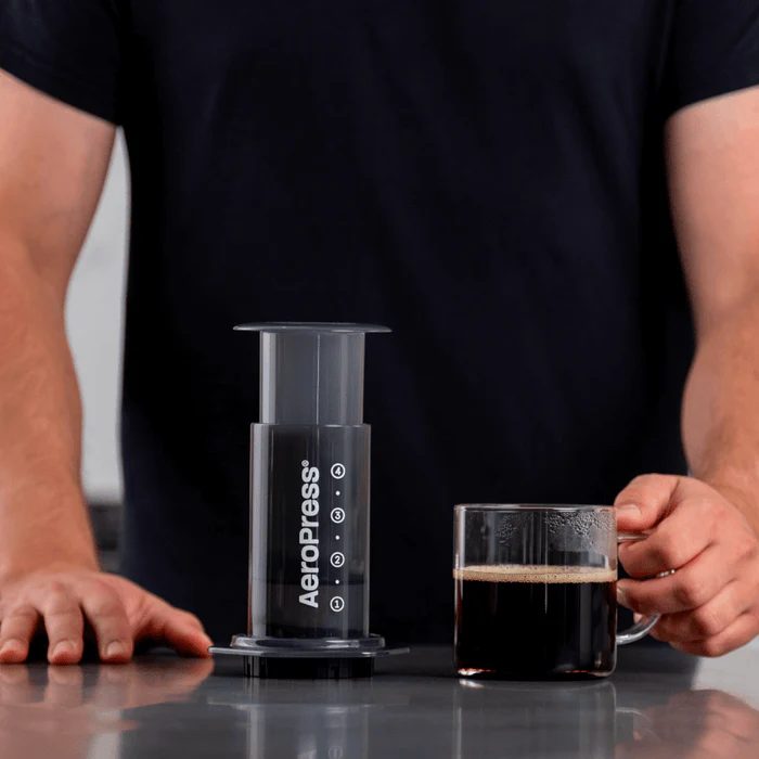 AeroPress Original Coffee Maker & Stainless Steel Filter Bundle - Image 6