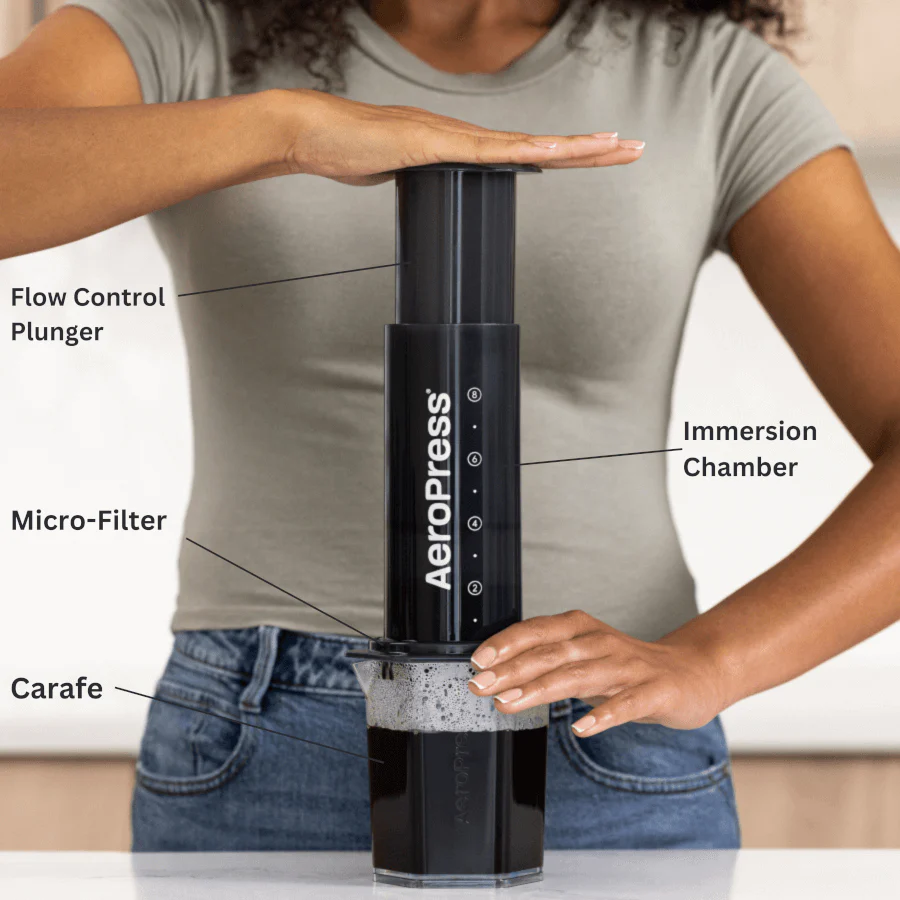 AeroPress XL Coffee Maker & Stainless Steel Filter Bundle - Image 2